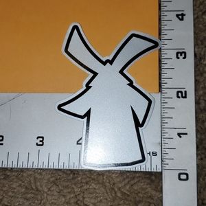 Reflective Dutch Bros Windmill